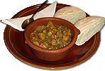 Home-made pub grub